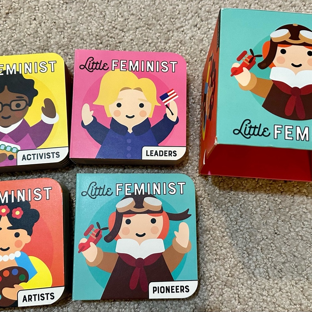 Little Feminist Board Book Set